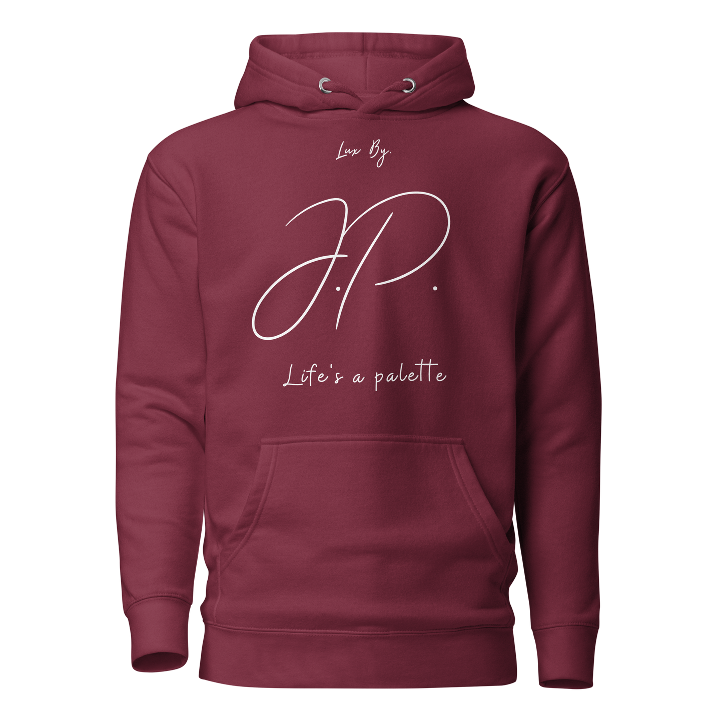 Lux. Hoodie - Maroon - Life's a palette edition