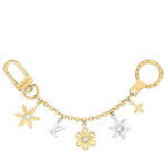Louis Vuitton LV Snowflakes Chain Bag Charm Golden