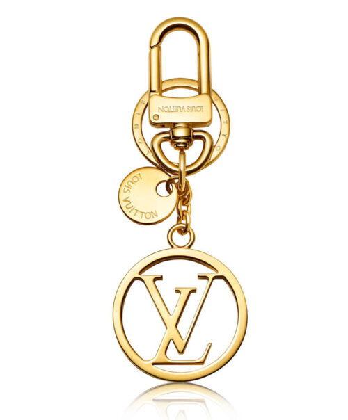 Louis Vuitton LV Circle Bag Charm & Key Holder M68000 Golden