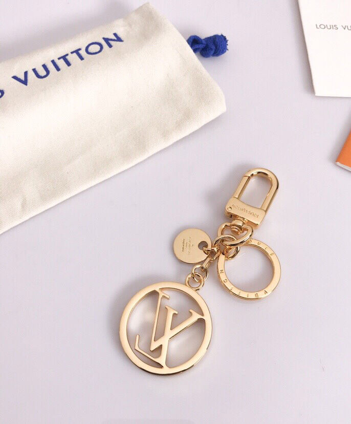 Louis Vuitton LV Circle Bag Charm & Key Holder M68000 Golden
