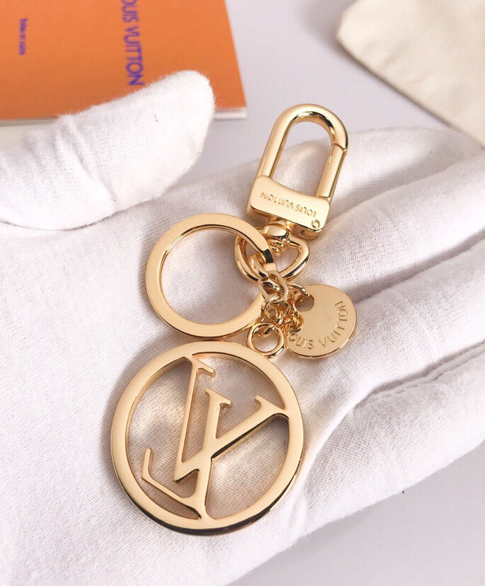 Louis Vuitton LV Circle Bag Charm & Key Holder M68000 Golden