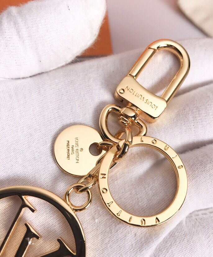 Louis Vuitton LV Circle Bag Charm & Key Holder M68000 Golden