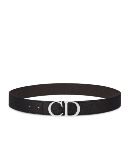 Christian Dior Reversible Belt Strap Black
