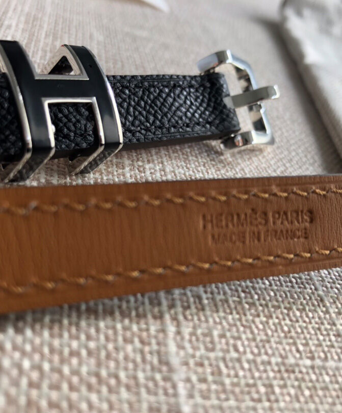 Hermes Pop H 15 Belt Black