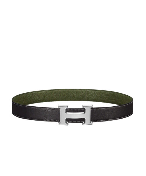 Hermes H Belt Buckle & Reversible Leather Strap 32mm