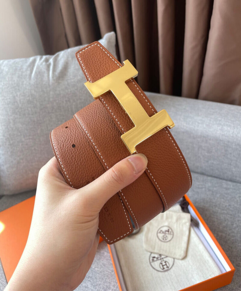 Hermes Constance Belt Buckle & Reversible Leather Strap 38mm
