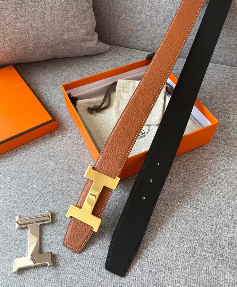 Hermes Constance Belt Buckle & Reversible Leather Strap 38mm