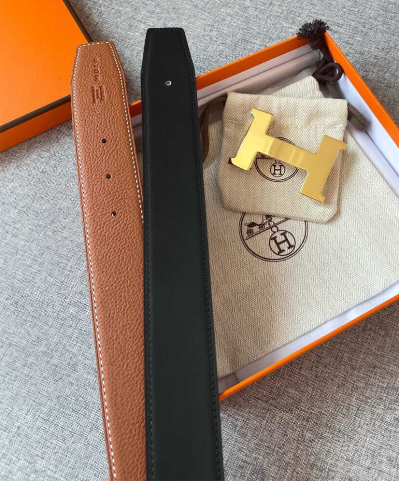 Hermes Constance Belt Buckle & Reversible Leather Strap 38mm