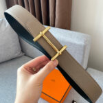 Hermes H D'ancre Belt Buckle & Reversible Leather Strap 38mm