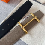 Hermes H D'ancre Belt Buckle & Reversible Leather Strap 38mm