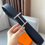 Hermes H D'ancre Belt Buckle & Reversible Leather Strap 38mm