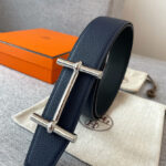 Hermes H D'ancre Belt Buckle & Reversible Leather Strap 38mm