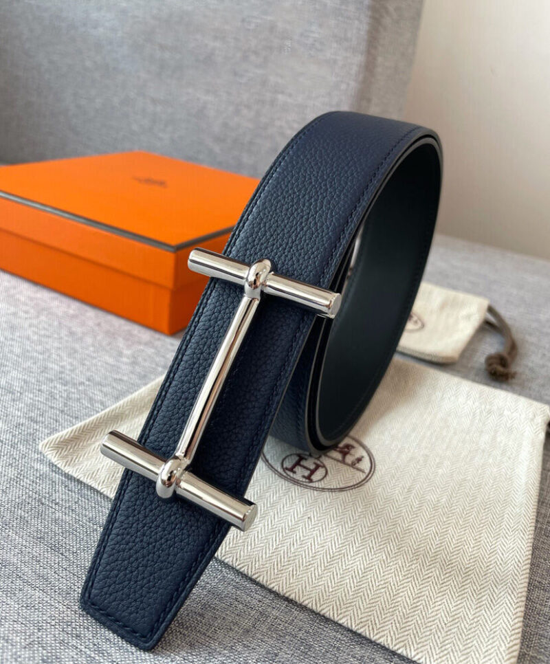Hermes H D'ancre Belt Buckle & Reversible Leather Strap 38mm