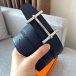 Hermes H D'ancre Belt Buckle & Reversible Leather Strap 38mm