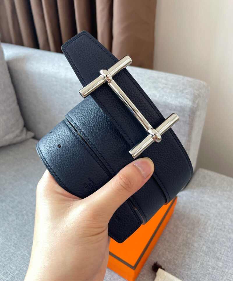 Hermes H D'ancre Belt Buckle & Reversible Leather Strap 38mm