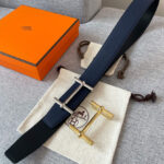 Hermes H D'ancre Belt Buckle & Reversible Leather Strap 38mm