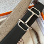 Hermes Royal Belt Buckle & Reversible Leather Strap 38mm