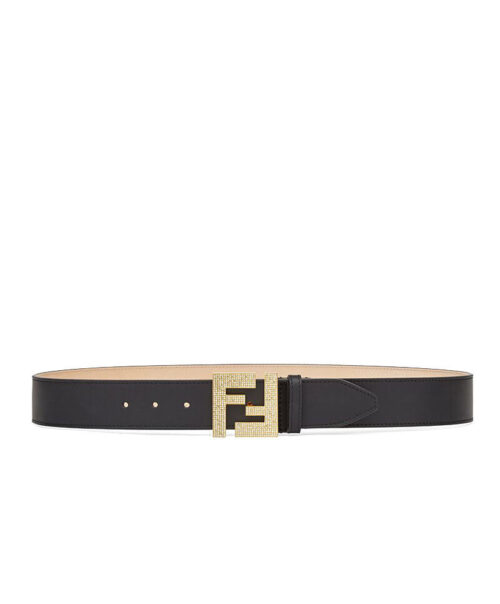 Fendi Leather Belt Coffee