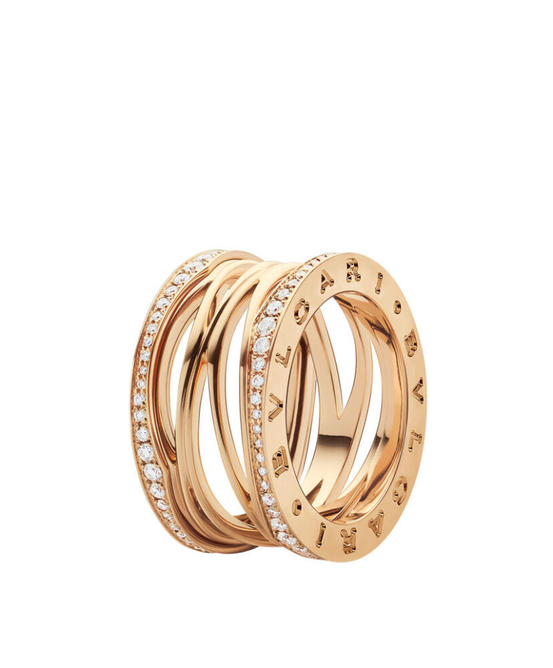 Bvlgari B.zero1 Design Legend Four-Band Ring