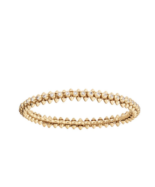 Cartier Women's Clash De Cartier Bracelet With Diamonds Golden