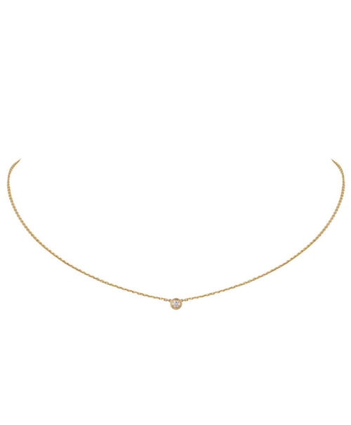 Cartier Women's Cartier d'Amour Necklace, Extra Small Golden