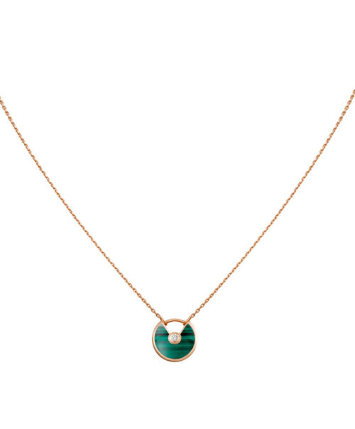 Cartier Women's Amulette De Cartier Necklace, XS Model Green