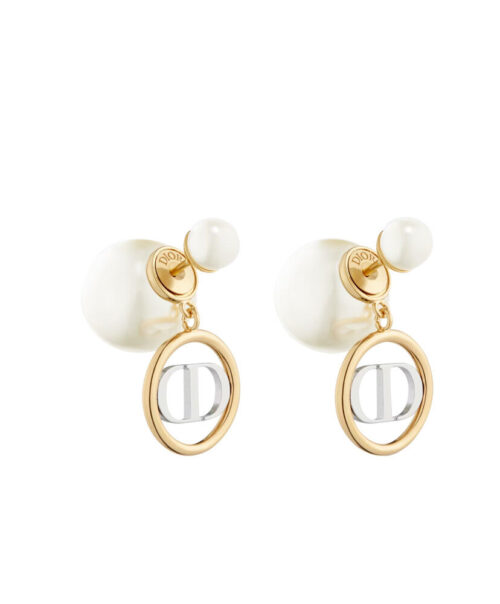 Christian Dior Women's Dior Tribales Earrings White