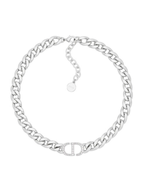 Christian Dior Women's 30 Montaigne Necklace Silver