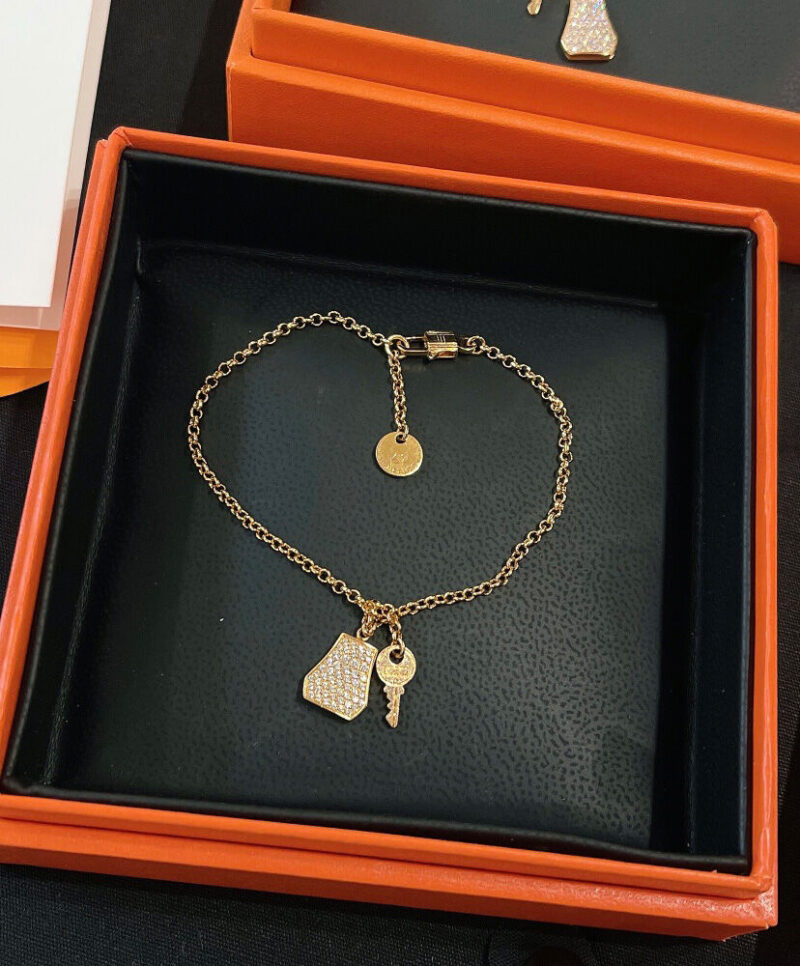 Hermes Kelly Clochette Bracelet, Small Model Golden