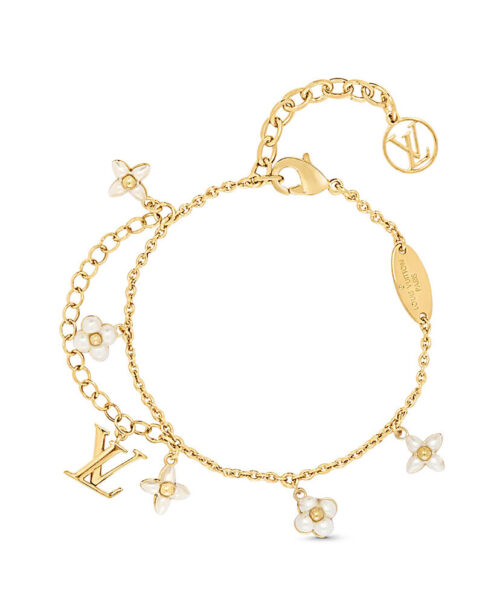 Louis Vuitton Women's LV Floragram Bracelet Golden