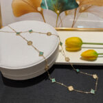 Louis Vuitton Color Blossom BB Multi-Pattern Long Necklace Q94887 Blue