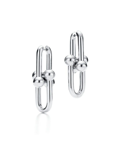 Tiffany Women's Link Earrings Silver