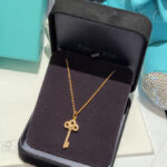 Tiffany Women's Fleur De Lis Key Golden