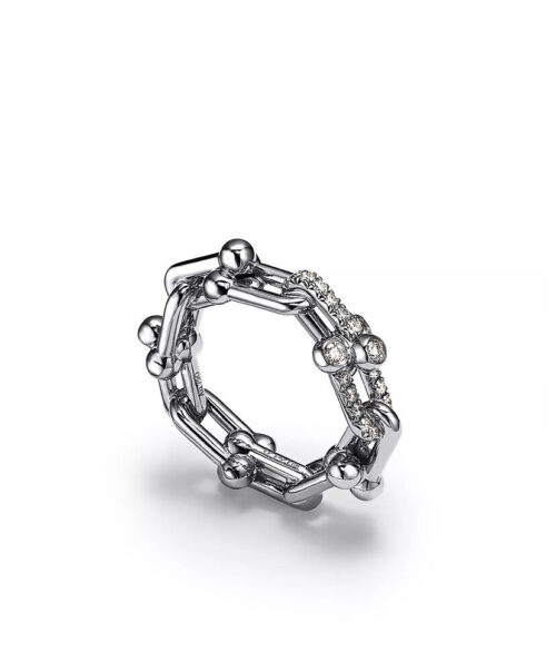 Tiffany Small Link Ring Silver