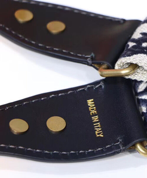 Christian Dior Canvas Strap Dark Blue