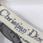 Christian Dior Canvas Strap Gray