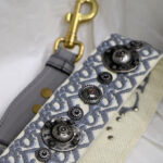 Christian Dior Canvas Strap Gray