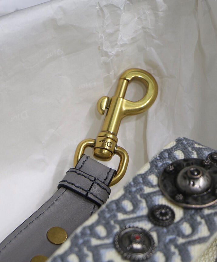 Christian Dior Canvas Strap Gray