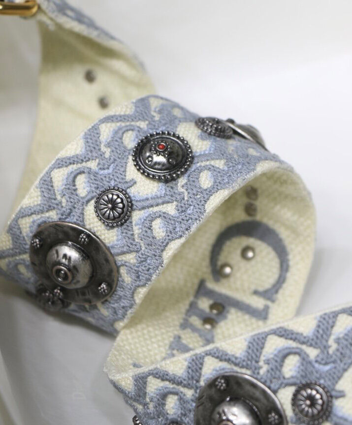 Christian Dior Canvas Strap Gray