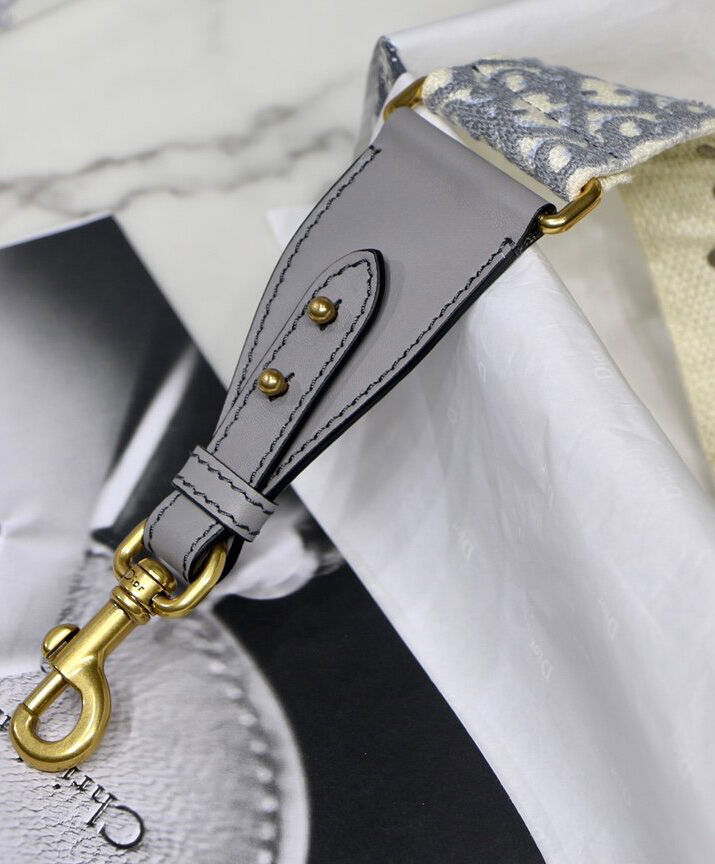 Christian Dior Canvas Strap Gray