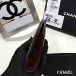 Chanel Quilted Bi-fold Wallet in Lambskin Black