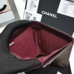 Chanel Quilted Bi-fold Wallet in Lambskin Black