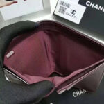 Chanel Quilted Bi-fold Wallet in Lambskin Black