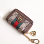 Gucci Ophidia GG key case 523157 Dark Coffee