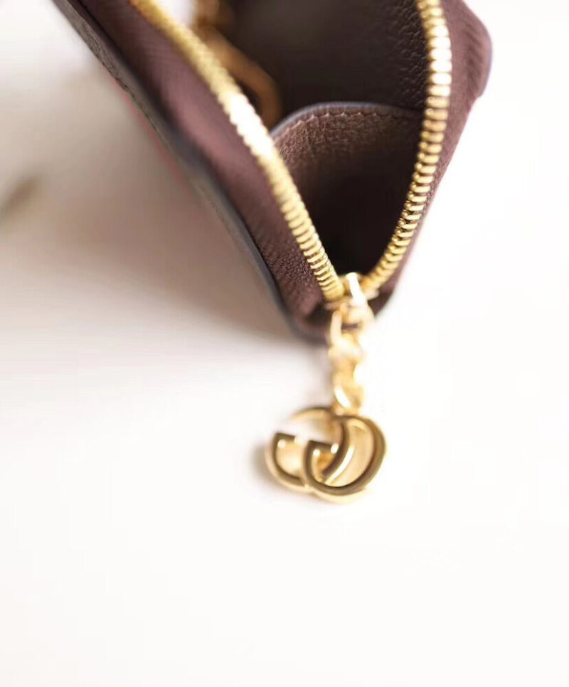 Gucci Ophidia GG key case 523157 Dark Coffee