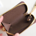 Gucci Ophidia GG key case 523157 Dark Coffee