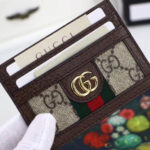 Gucci Ophidia GG card case 523159 Dark Coffee