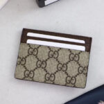 Gucci Ophidia GG card case 523159 Dark Coffee