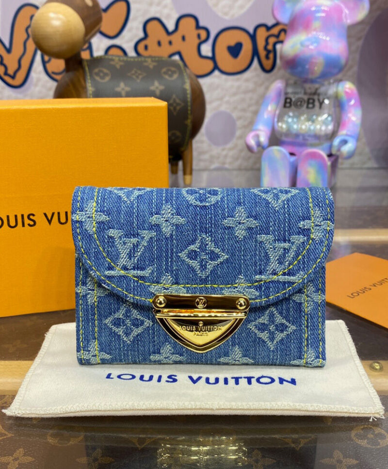 Louis Vuitton Victorine Wallet M82959 Blue