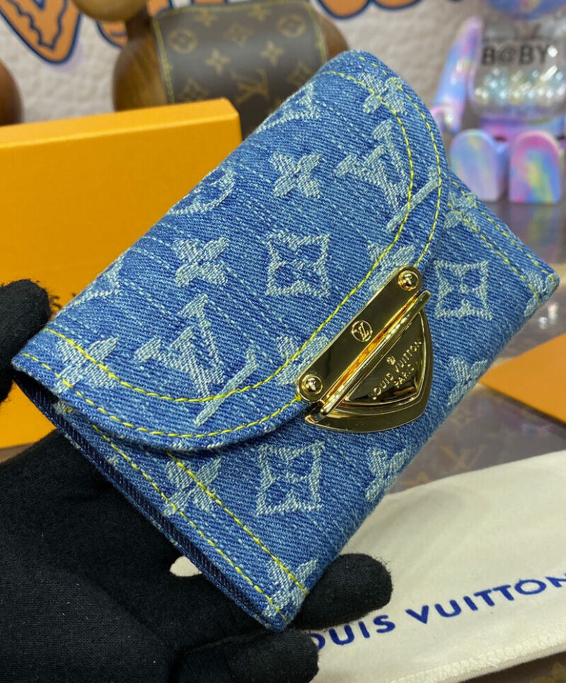 Louis Vuitton Victorine Wallet M82959 Blue